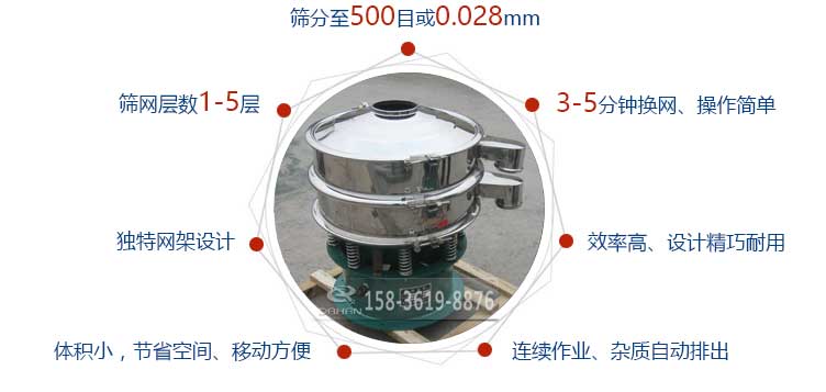 振動篩分機(jī)的特點(diǎn)圖